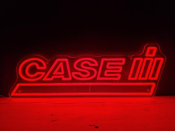 CASE IH Neon LED Schild